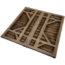 Wood Large Cellar Door