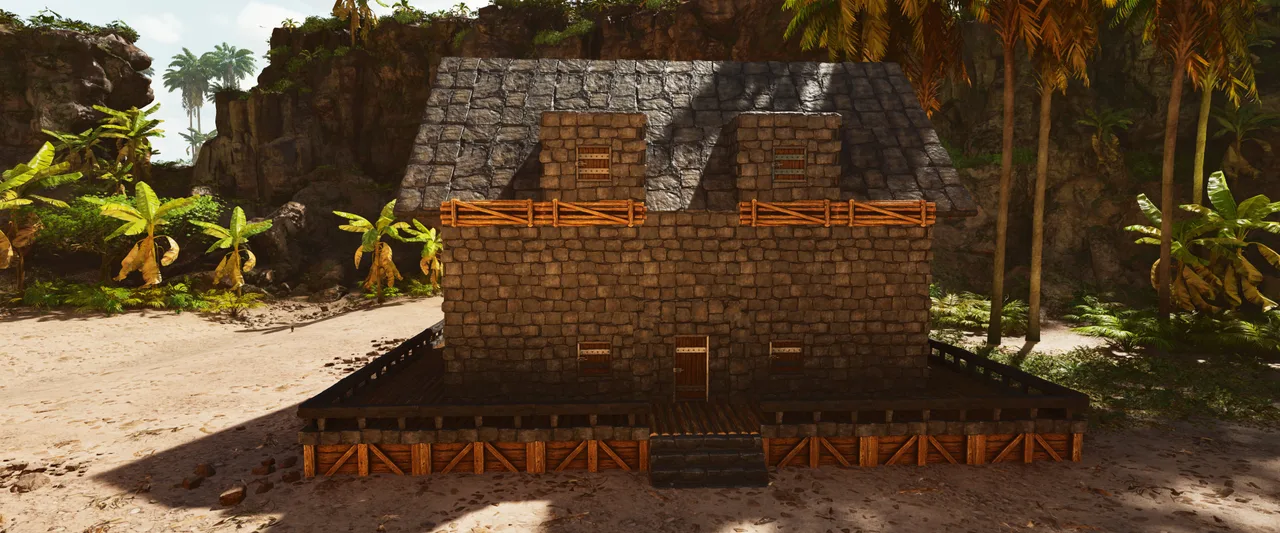 Ekratos Small stone house view 1