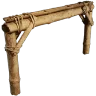 Thatch Fence Foundation & Support