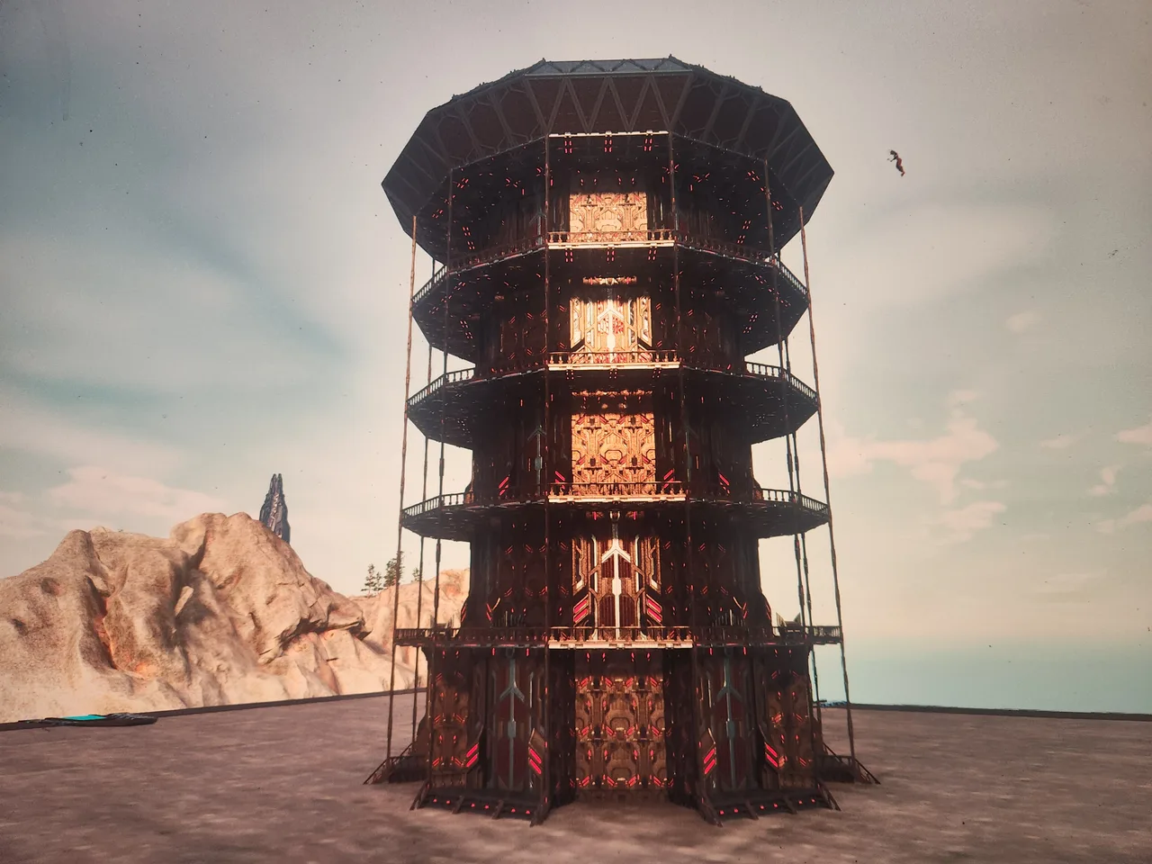 tower base view 1