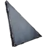Metal Sloped Wall