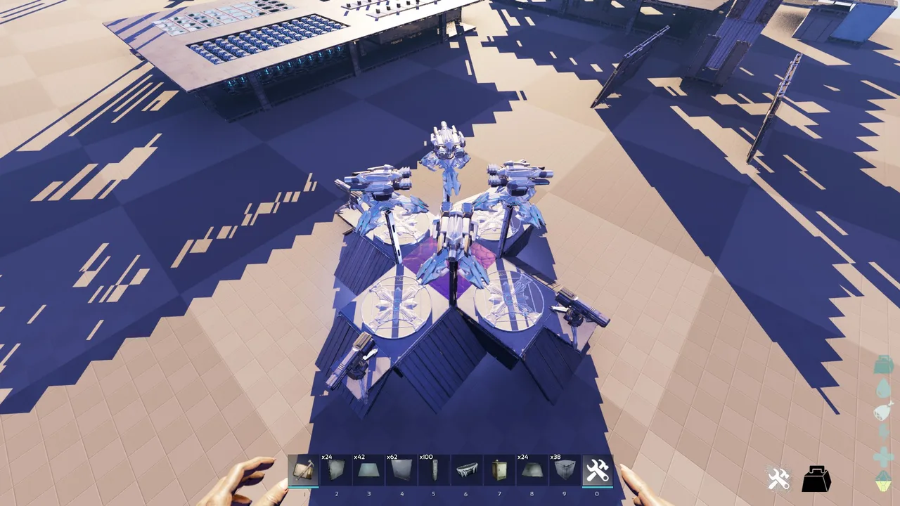 Quad teleporter pad view 1