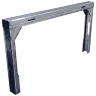 Metal Fence Foundation & Support