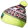 Green-Ball Winter Beanie