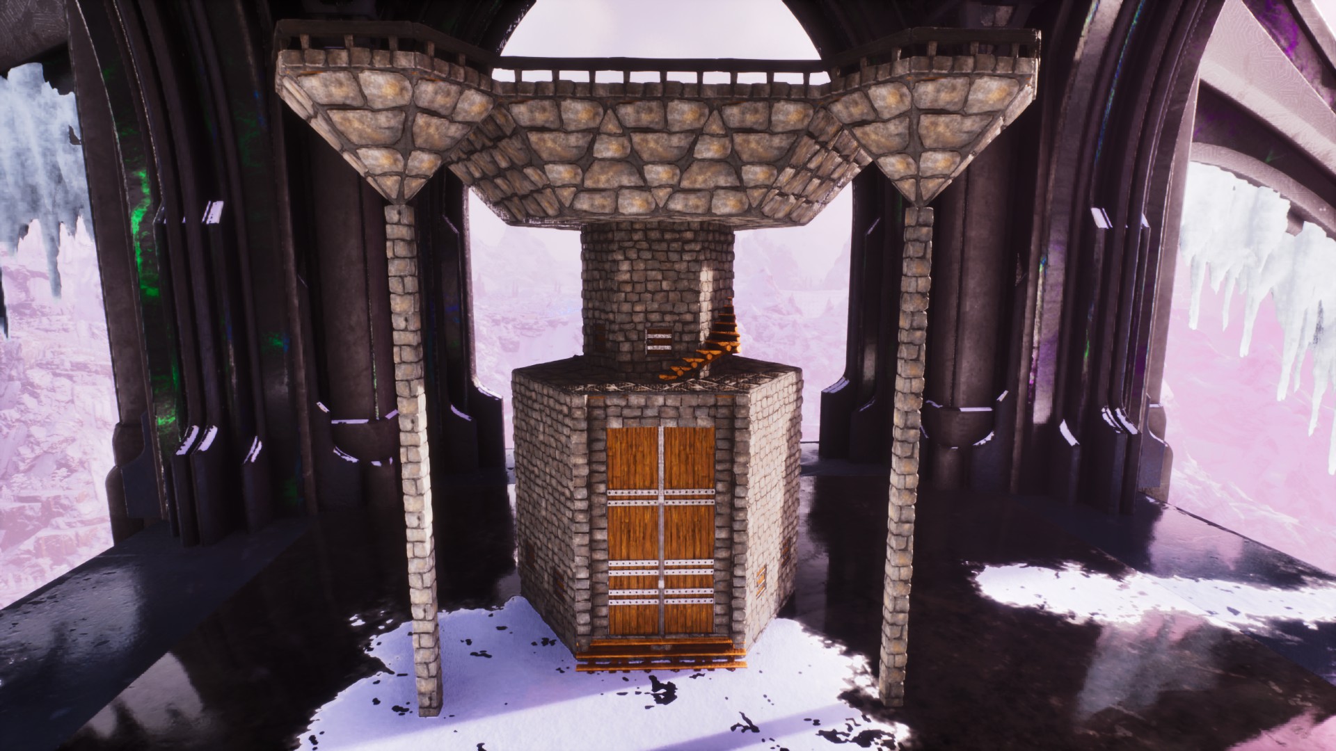 tower base