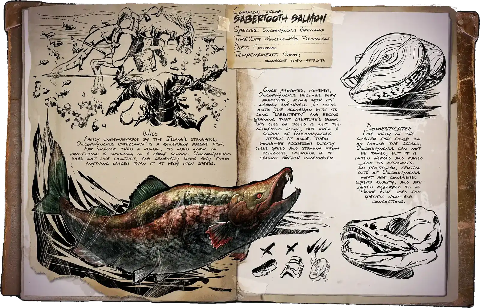 X-Sabertooth Salmon