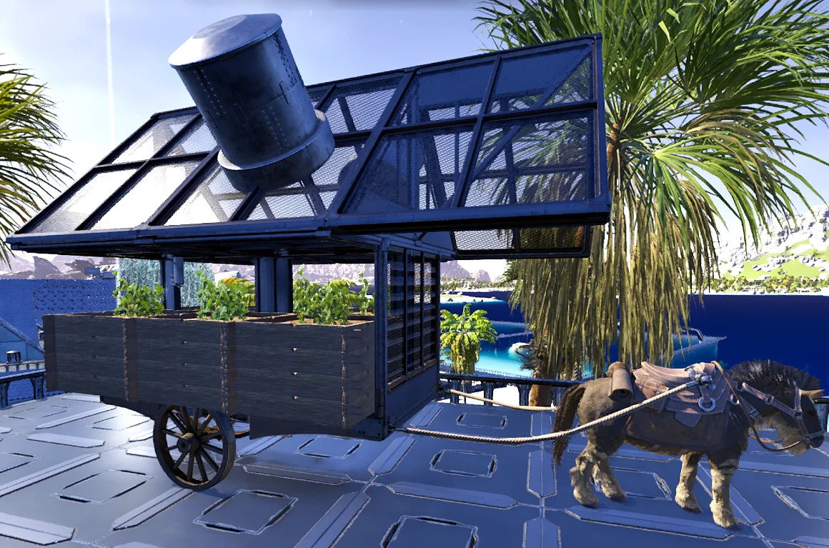 Platform Cart + BREEDING HOUSE By Lewis BR view 1