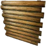 Wood Wall, Doorways & Windowframe