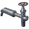 Metal Water Intake