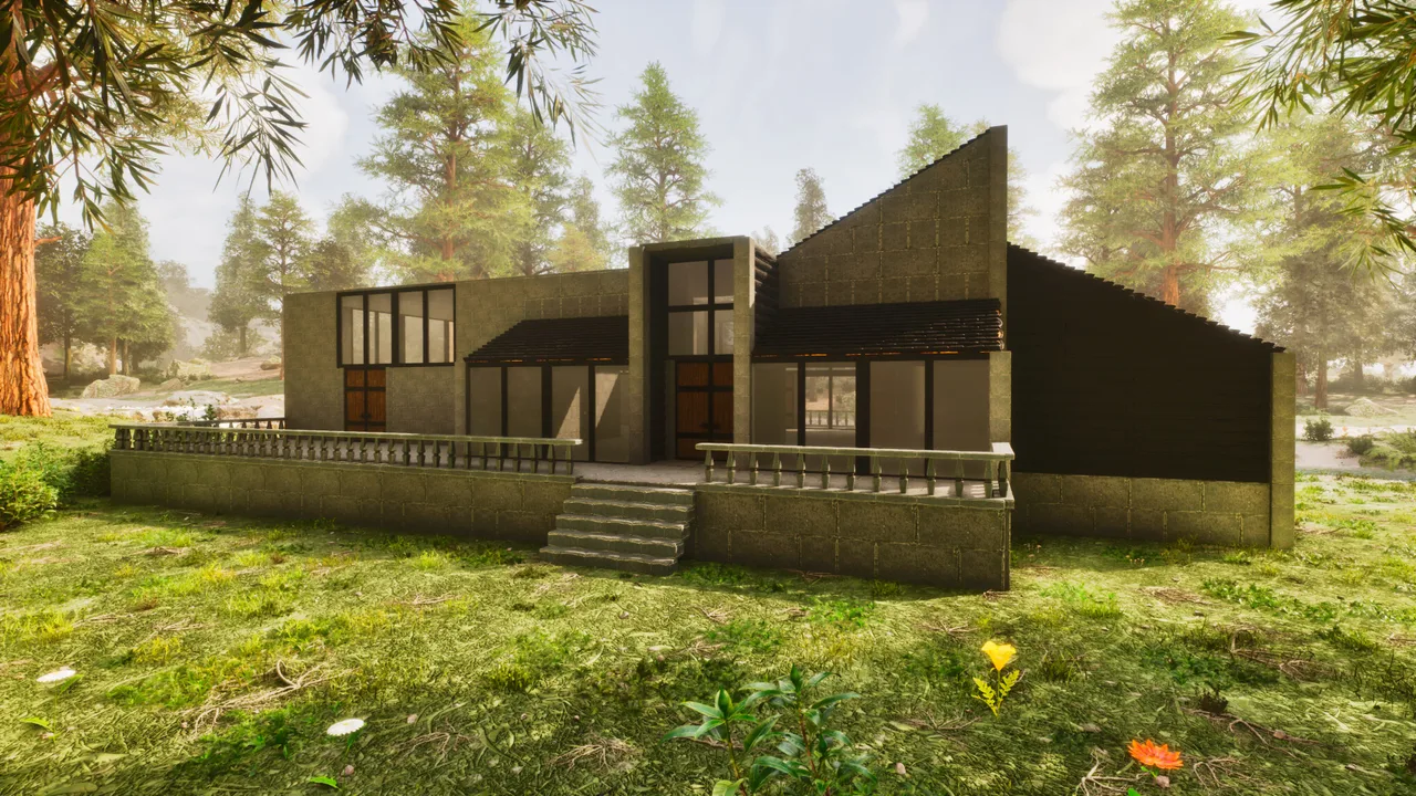 Modern base Stone view 1