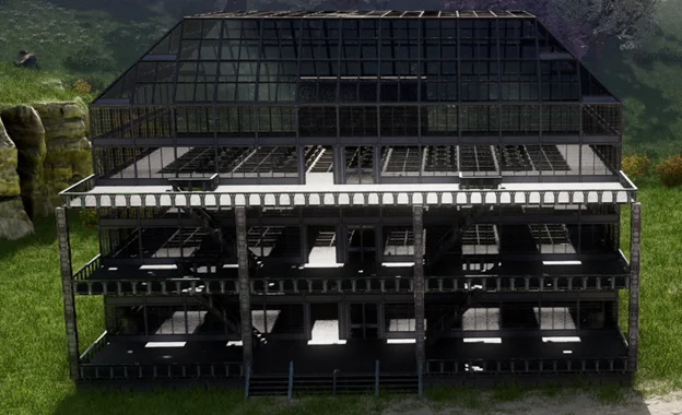 Tek Crop Greenhouse view 1