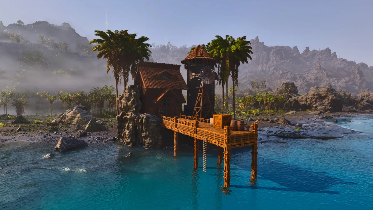 Pirate Outpost view 1