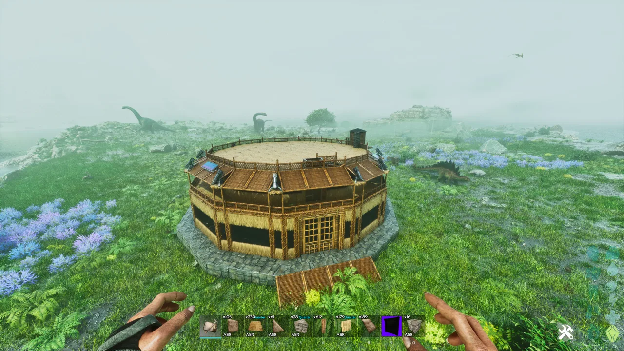 D's Cliff or Ground Base view 1